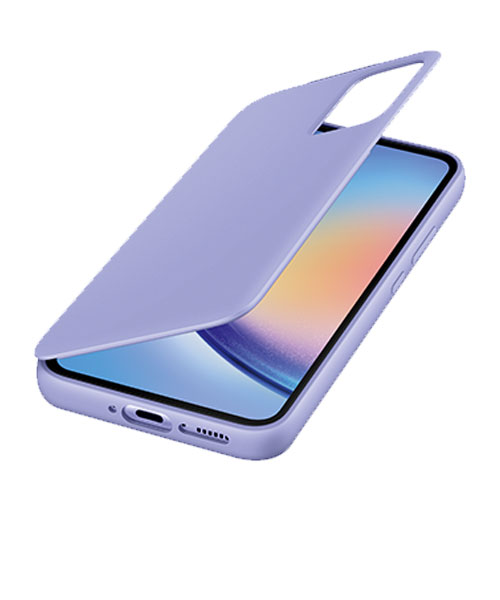 Samsung Smart View Wallet Case für Galaxy A34 5G Blueberry